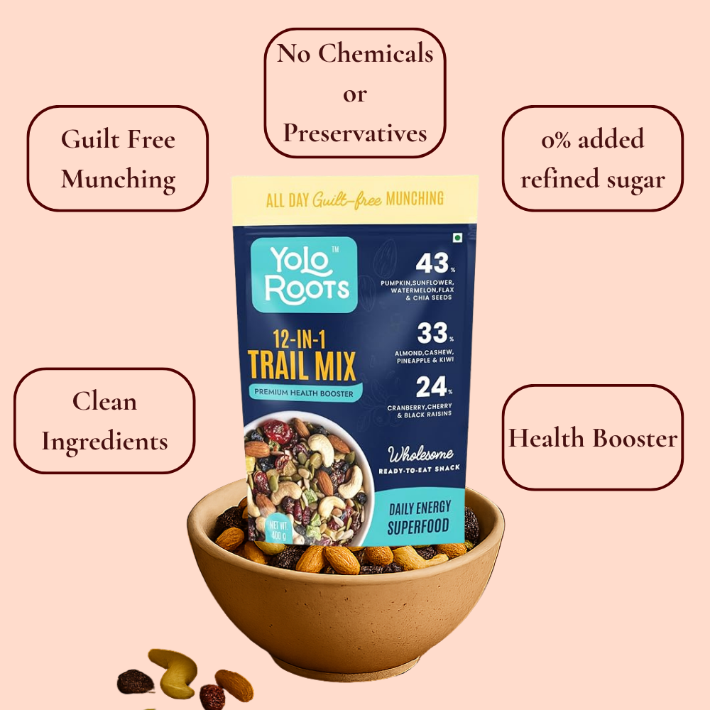12-IN-1 Premium Trail Mix Pack Of 400g