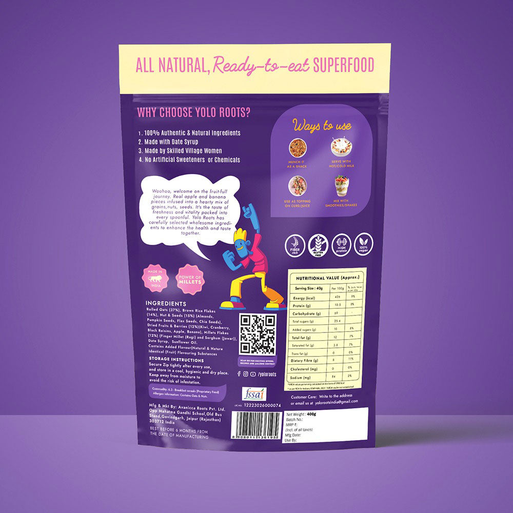 Fruit & Nuts Muesli Pack of 400g