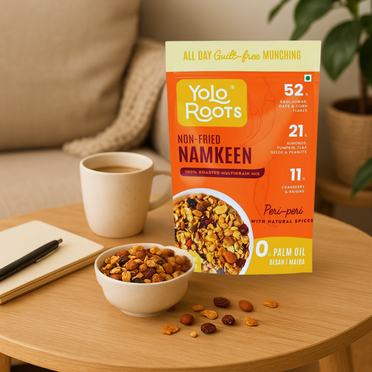 Peri Peri Non-Fried Multigrain Namkeen (300g)