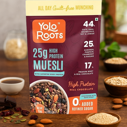 25gms High Protein Chocolate Muesli  1kg