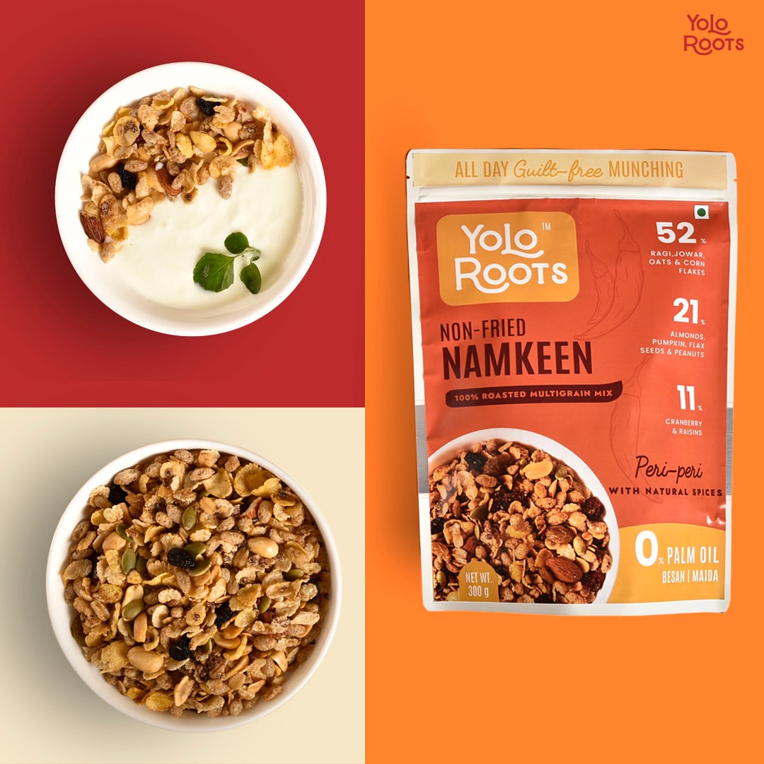 Roasted Millet Namkeen - Peri Peri