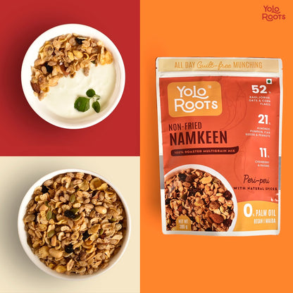 Roasted Millet Namkeen - Peri Peri