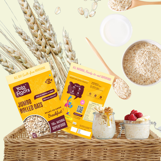 Jumbo Rolled Oats for Weight Loss in 800g