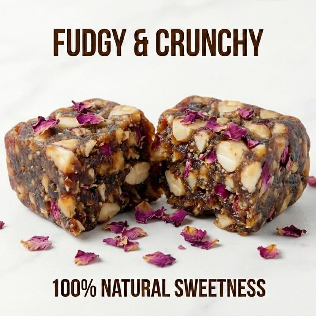 Yolo Roots Date & Nut Bites Hazelnut Cocoa Flavor 200g | No Added Sugar | Healthy Chocolate