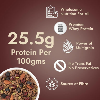25g High Protein Dark Chocolate Muesli
