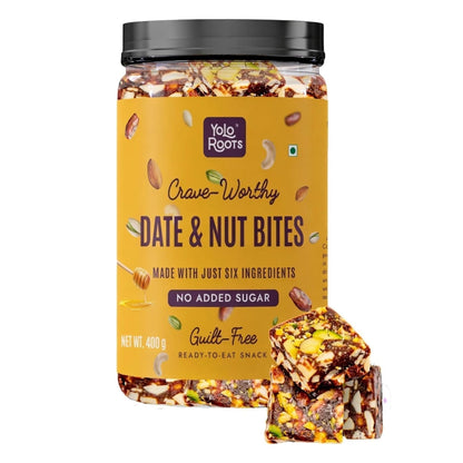 YOLO Roots Classic Date & Nut Bites 400gm