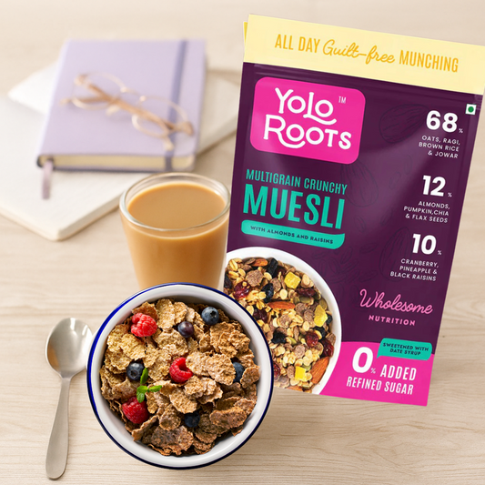 Multigrain Crunchy Muesli with Almonds & Raisins in 400g