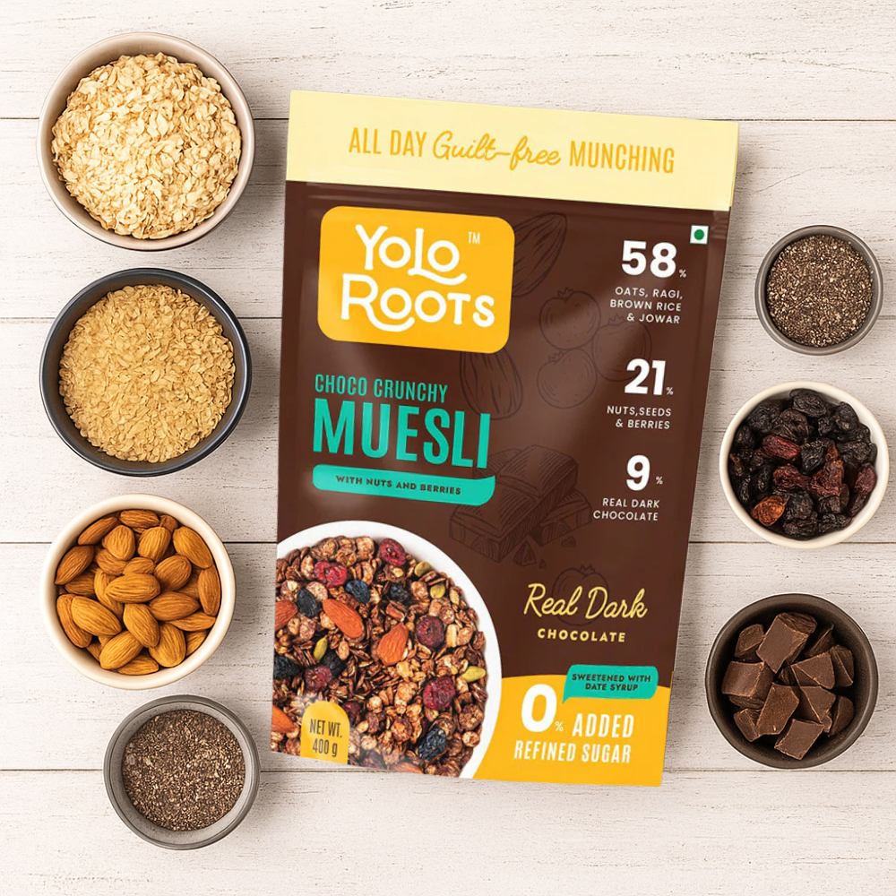 Choco Crunchy Muesli Pack Of 400g