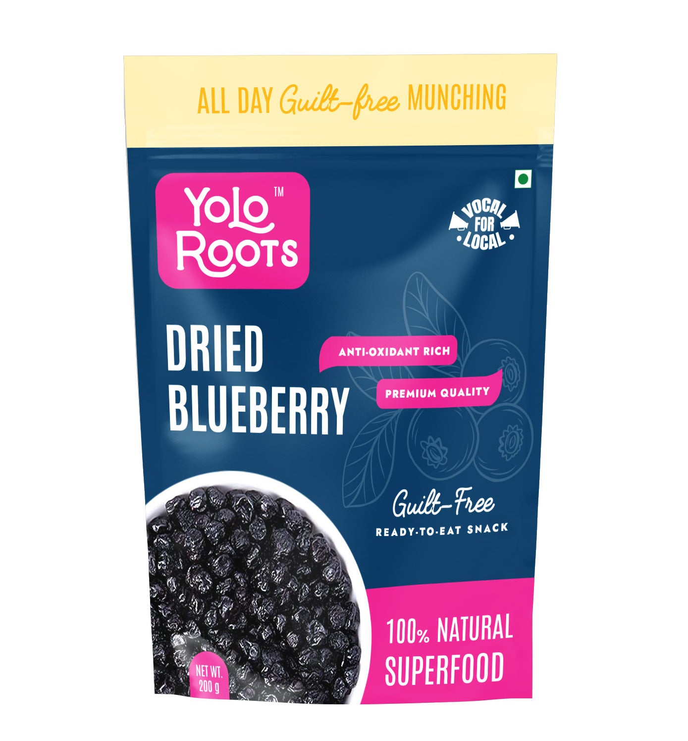 Dried Blueberry (200g)