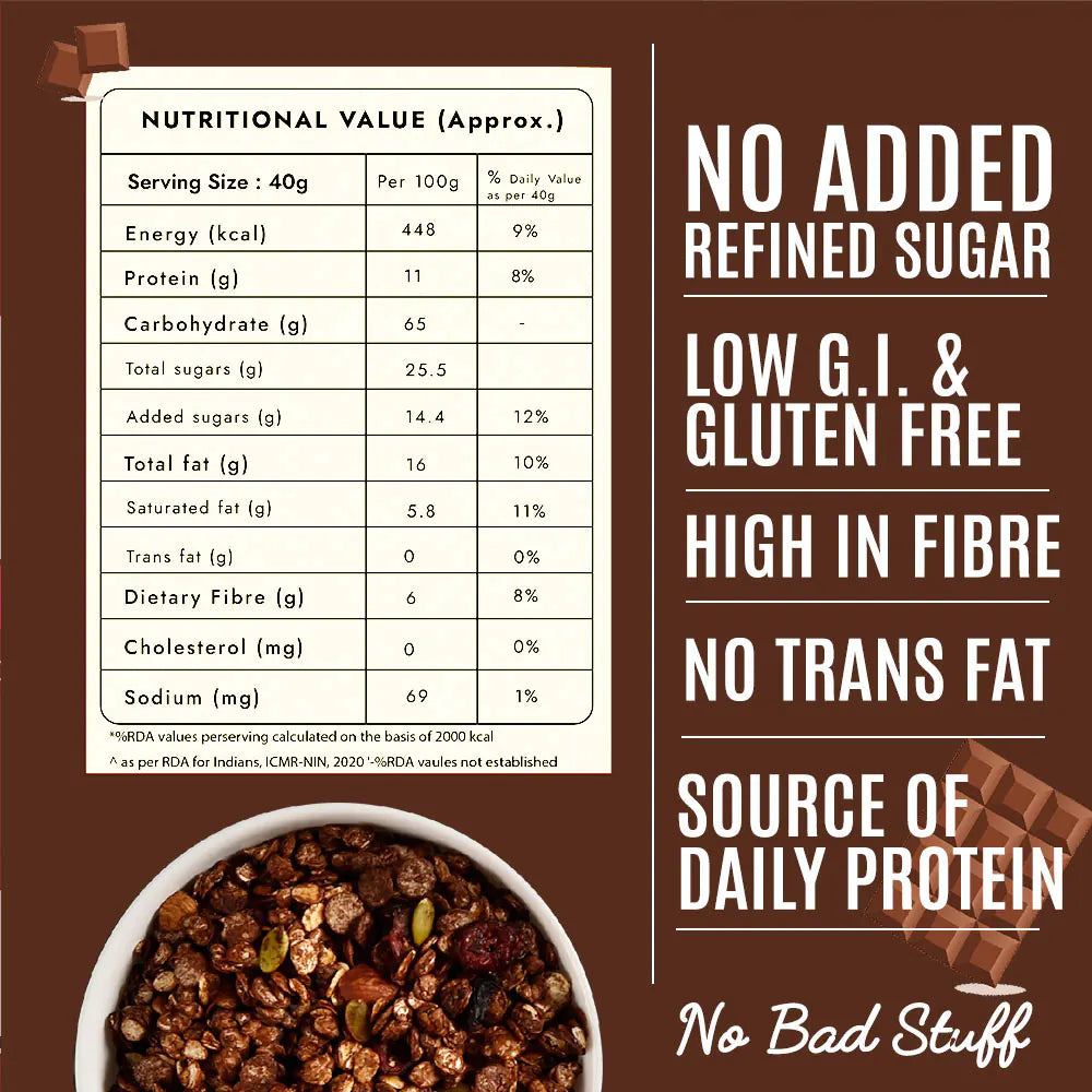 Choco Crunchy Muesli Pack Of 400g