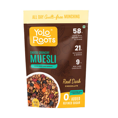 Choco Crunchy Muesli - No added Refined Sugar