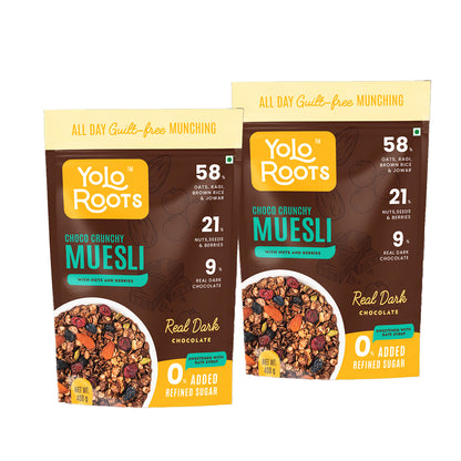 Choco Crunchy Muesli - No added Refined Sugar
