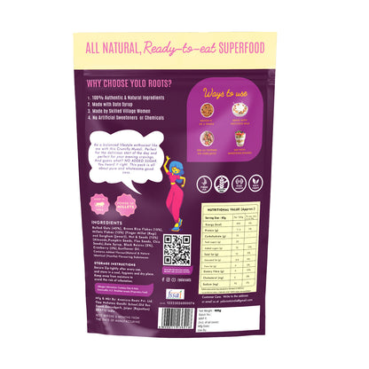 Multigrain Crunchy Muesli with Almonds & Raisins