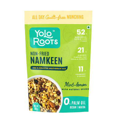 Roasted Millet Namkeen - Mint Lemon