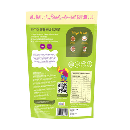 Roasted Millet Namkeen - Mint Lemon