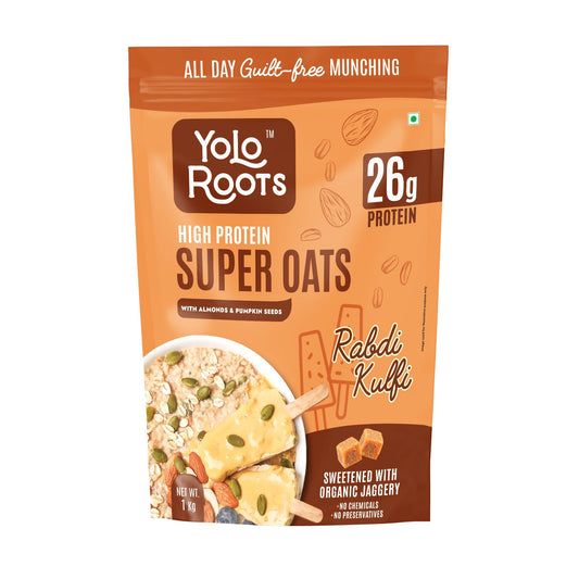 26gm High Protein Rabdi Kulfi Oats - Sweetened with Organic Jaggery