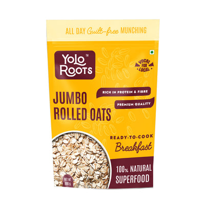 Jumbo Rolled Oats - High in Fiber