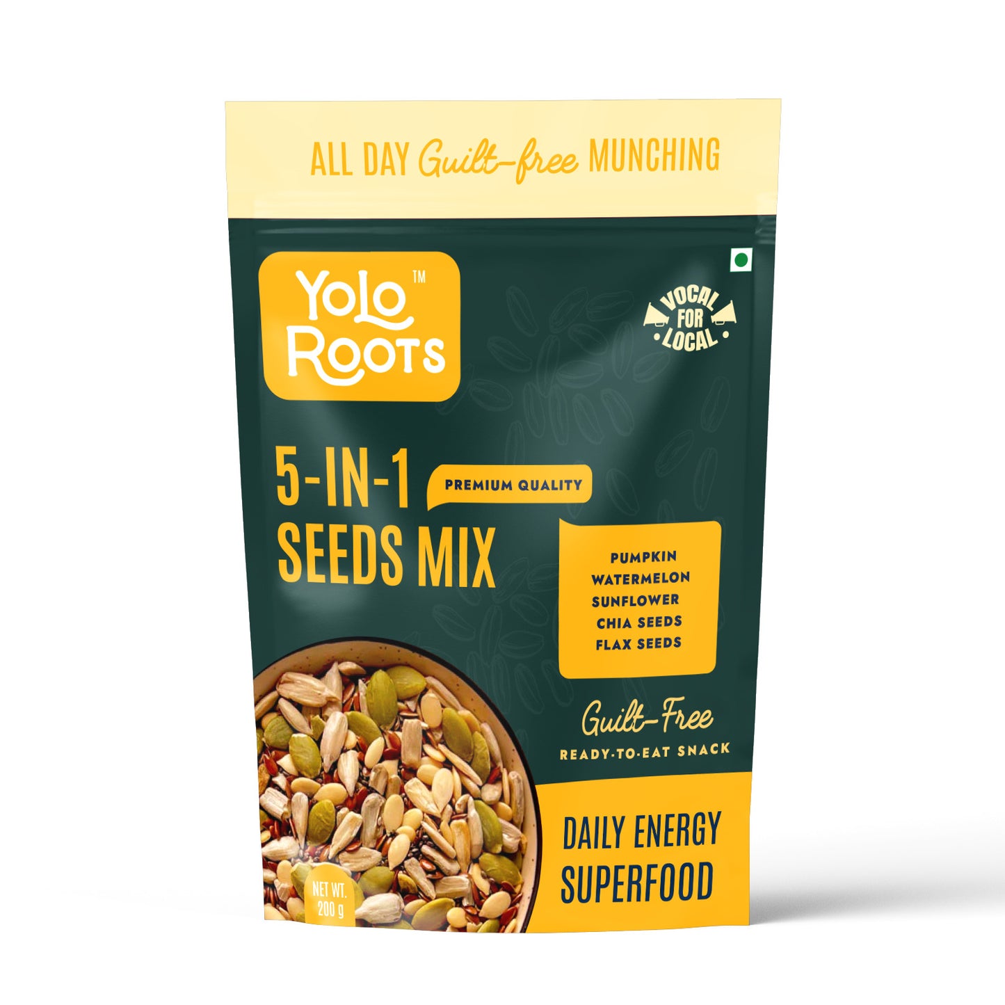 Premium 5-in-1 Seeds Mix in 200g