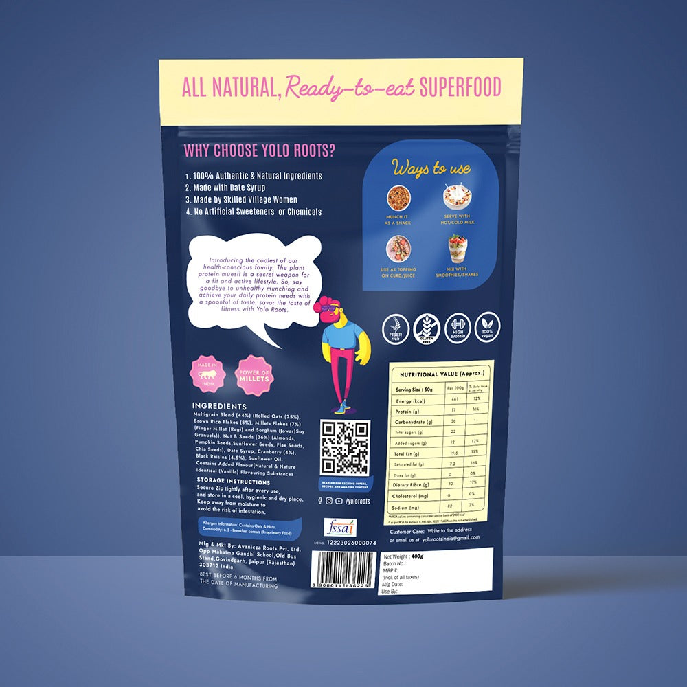 Plant Protein Vegan Muesli