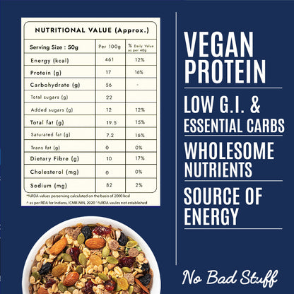Plant Protein Vegan Muesli in 400g