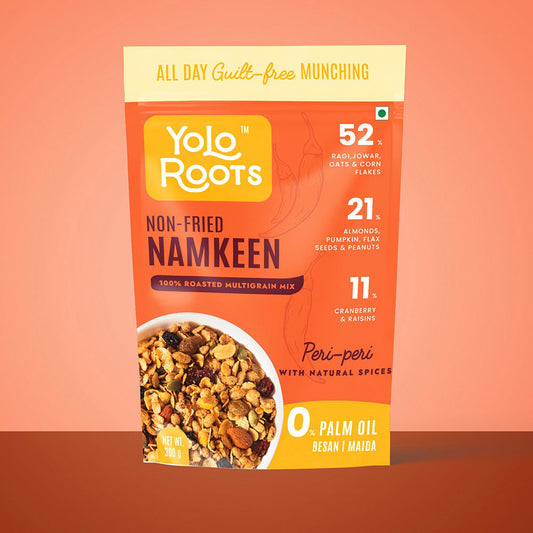 Peri Peri Roasted Multigrain Namkeen Pack Of 300g